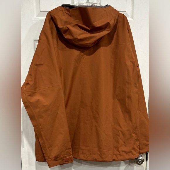 Patagonia Men's XL Boulder Fork Rain Jacket Robin Brown NWT Waterproof - Picture 7 of 10